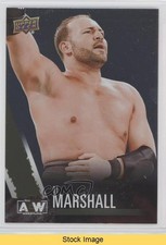 2021 Upper Deck AEW All Elite Wrestling Rainbow Foil QT Marshall #10 READ 3n2