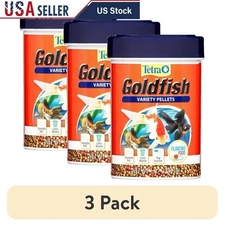 Goldfish Floating Pellets Nutritionally Balanced Immune Support Fish Food 1.87oz