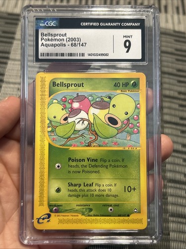 Bellsprout graded CGC 9 for sale on eBay