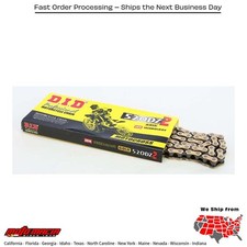 HI-PERFORMANCE 520DZ2-120 RACING CHAIN GOLD 520DZ2X120RB fitment in desc