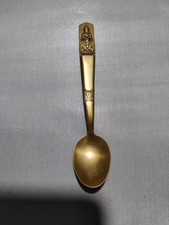 Small Brass Bhuda Tea Dessert Spoon