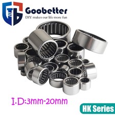 HK Needle Bearing ID 3mm - 20mm Drawn Cup Needle Roller Bearings Height 6mm-30mm
