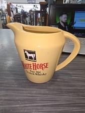 Vintage Wade White Horse Scotch Whisky Jug England Vintage Collectable