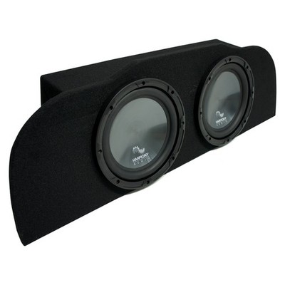 03-15 Fits Infiniti G35 Coupe Harmony R104 Subwoofer Dual 10'' Sub Box Enclosure