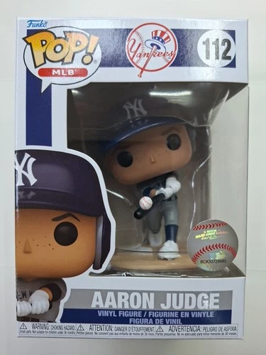 Funkopap Aaron Judge Funko Pop MLB #112 FREE GIFT IN EVERY BOX