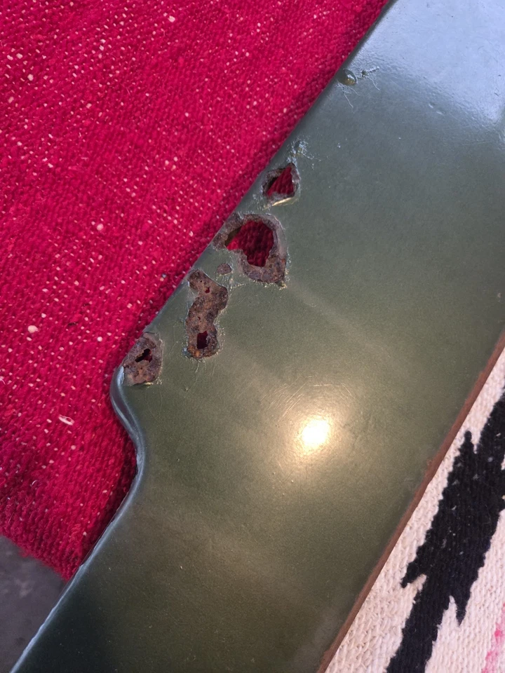 1970 70 CHEVROLET IMPALA CAPRICE 2 DOOR 4DR CONVERTIBLE REAR BUMPER VALANCE Foto 4 de 4