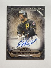 2015 Topps Tier One New Guard Autographs Starling Marte #NGA-SME /225 