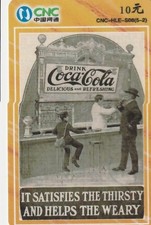 Coca Cola/Werbung/Getränke/Vintage/Limonade/Sexy Girl -TK China CNC gebr. 1165