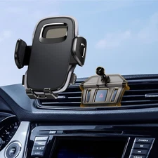 for Nissan Rogue Phone Mount with Custom Base, Car Phone Mount for 2014-2020 ...