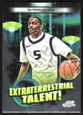 4411G 2023-24 Topps Chrome Cosmic #ET-12 De'Aaron Fox Extraterrestrial Talent