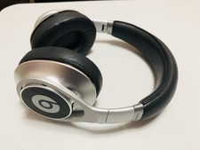 Beats by Dr. Dre Executive Over-Ear Headphones Black Silver Foldable w/ Case