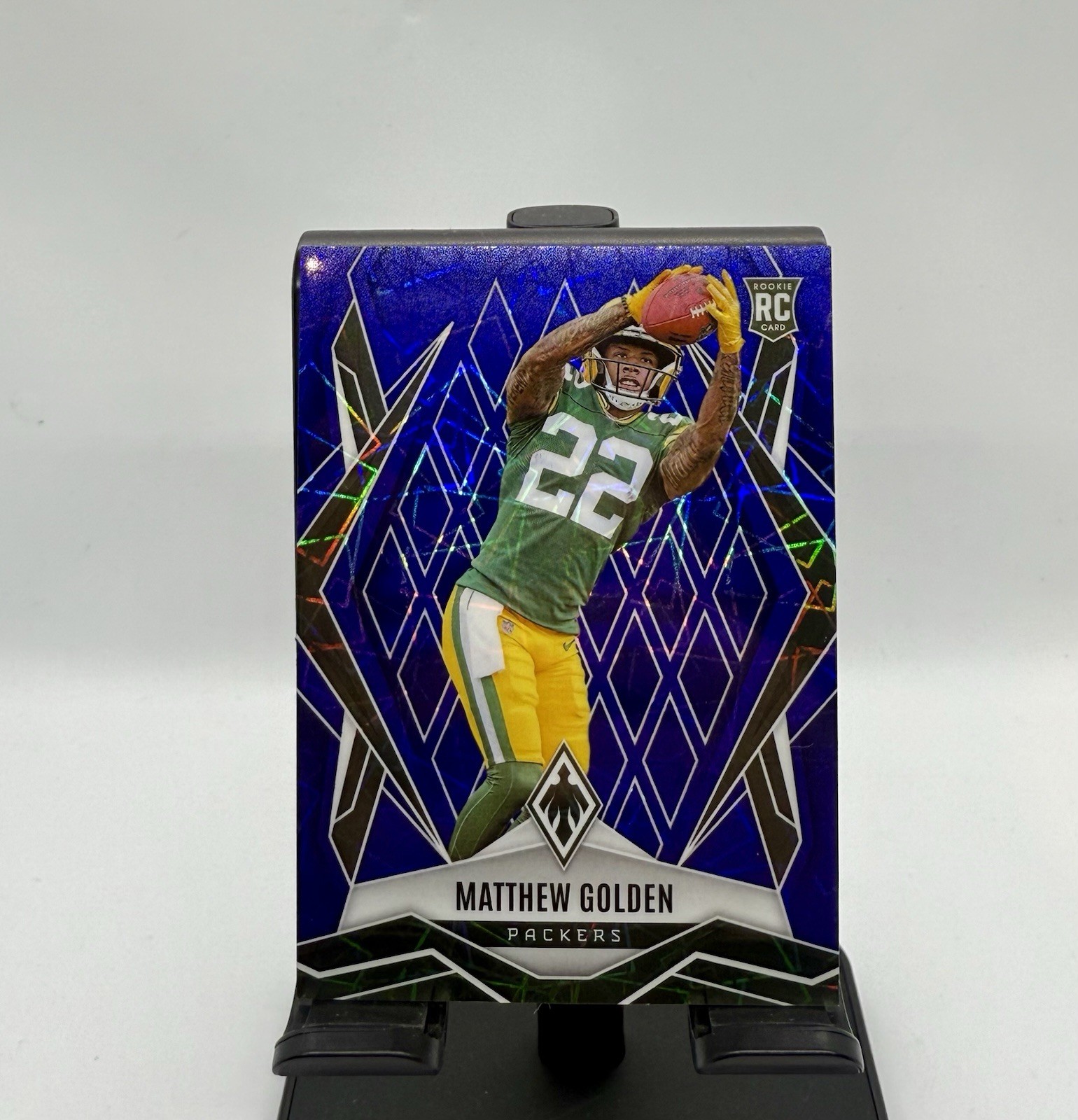 2025 Panini Phoenix Rookie Matthew Golden Blue Lazer /75 #174