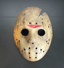 Friday the 13th Jason Voorhees mask hand painted 1/1