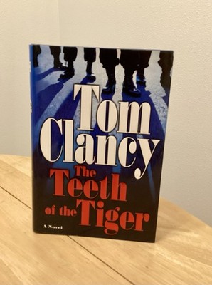 Hard Cover First Edition 2003 Tom Clancy   The Teeth Of The Tiger Excellent Cond