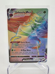 orbeetle vmax pokemon card value TCG Lost Origin Trainer Gallery TG13/TG30 Weakness Fire 2 Resistance None None Retreat Cost Orbeetle VMAX 186/185 Secret Rare