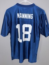 Vintage NFL Players Peyton Manning Indianapolis Colts Jersey Youth XL 18-20 EUC