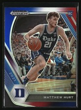 2021 Panini Prizm Draft Picks #34 Matt Hurt Red White Blue