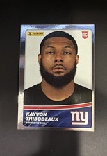 2022 Panini NFL Sticker & Card Collection Kayvon Thibodeaux #75 Rookie Card. rookie card picture