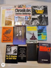 Militaria - 10 Bücher + 1 Heft 2. Weltkrieg aus Nachlass: U-Boot-Krieg, Chronik