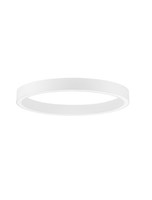 Nova Luce Led Deckenleuchte Sting Weiß 50W Dimmbar 3000K Moderner Lichtkreis