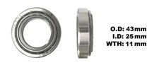 Taper Bearing Top for 1981 Yamaha YZ 80 H (4V1)