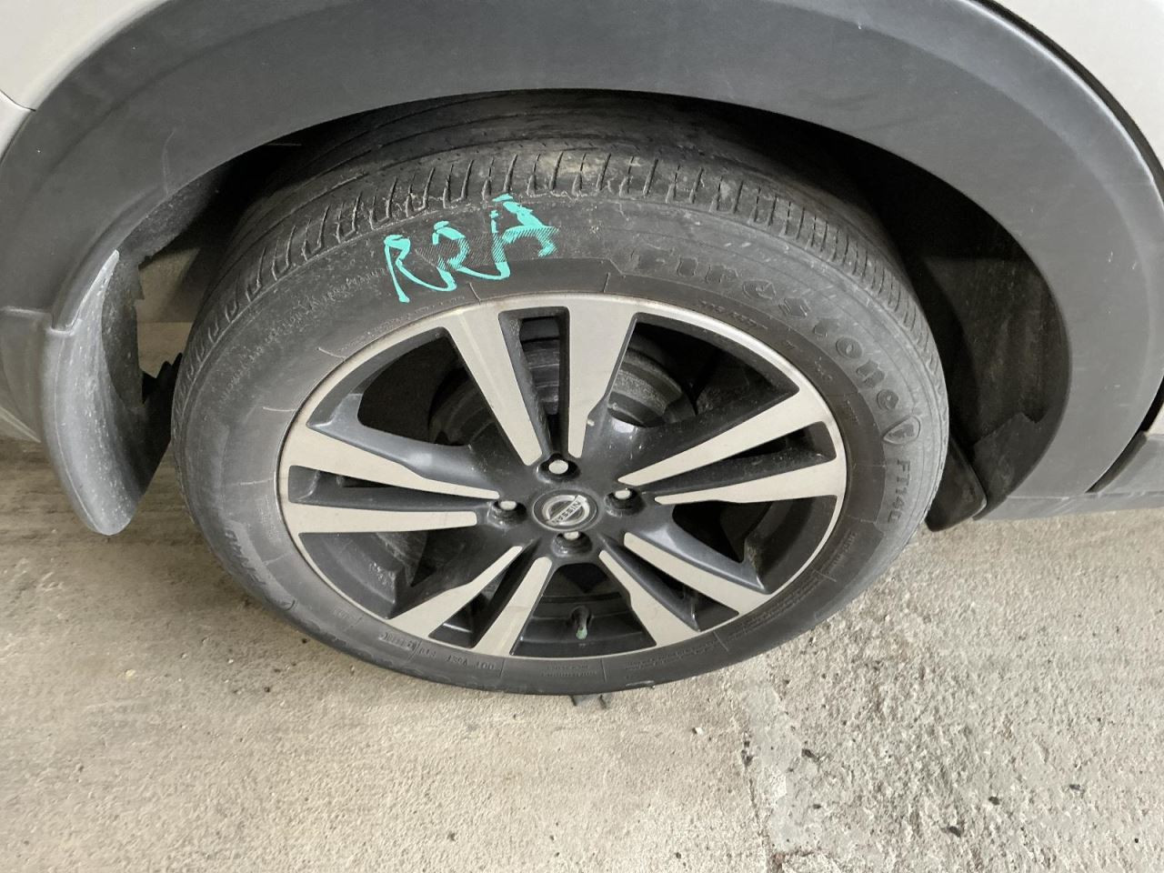 Wheel 17x6-1/2 Alloy 10 Spoke Fits 18-20 KICKS 4763788