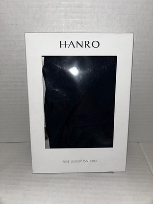 HANRO Mens Navy Blue COMFORT TOUCH Modal Boxer Brief Underwear SMALL NWT