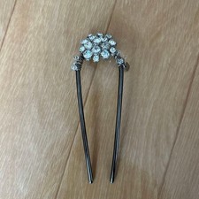 Kanzashi kimono Hairpin Colette Maloof Crystal Comb