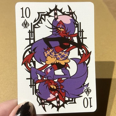 Helluva Boss Sallie May Red Foil Playing Card Series 2 Exclusive