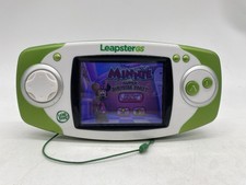 LeapFrog Leapster GS Explorer Green Handheld NO Stylus Minnie Game - Tested
