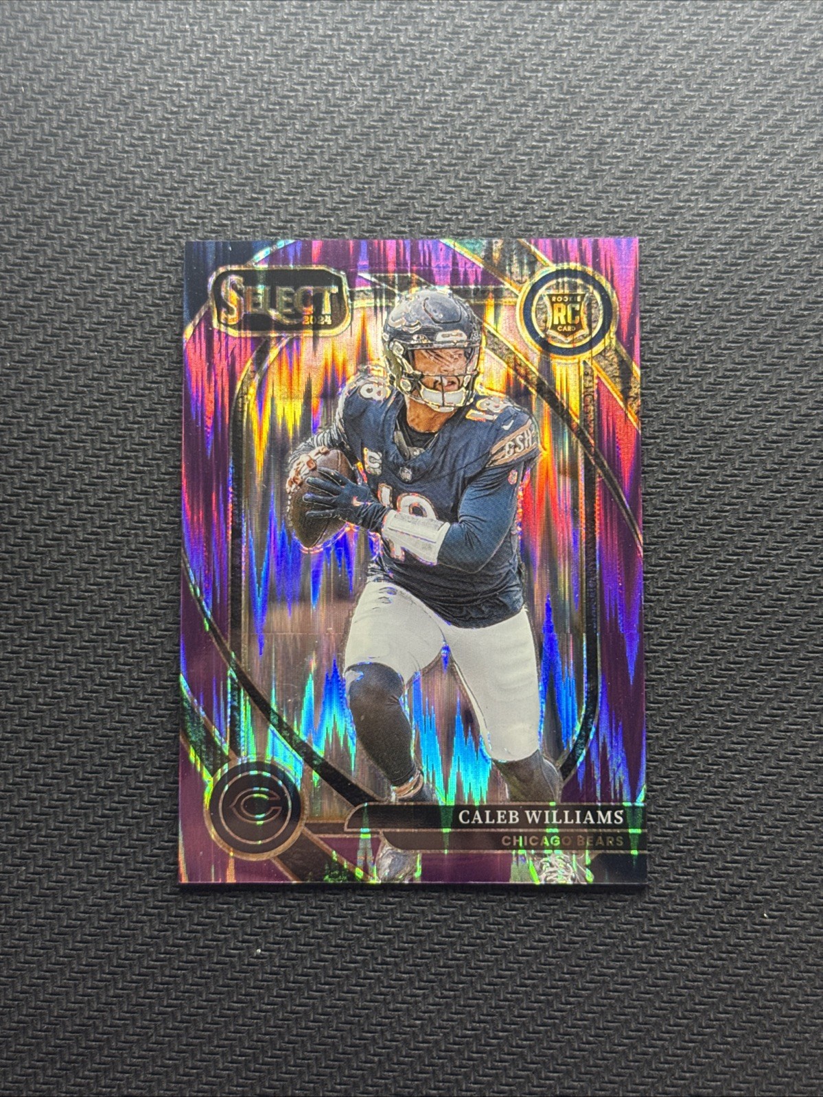 2024 Select Caleb Williams Purple Shock /360 #216 Club Level RC