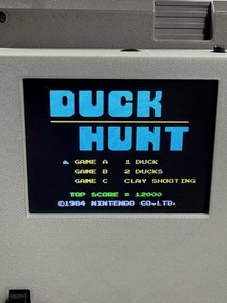 NES Lot of 5 Games: Dragon Warrior, 10-Yard Fight, Operation Wolf, Duck Hunt....