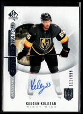 2020-21 SP Authentic Future Watch Autographs Keegan Kolesar RC 111/999 #154