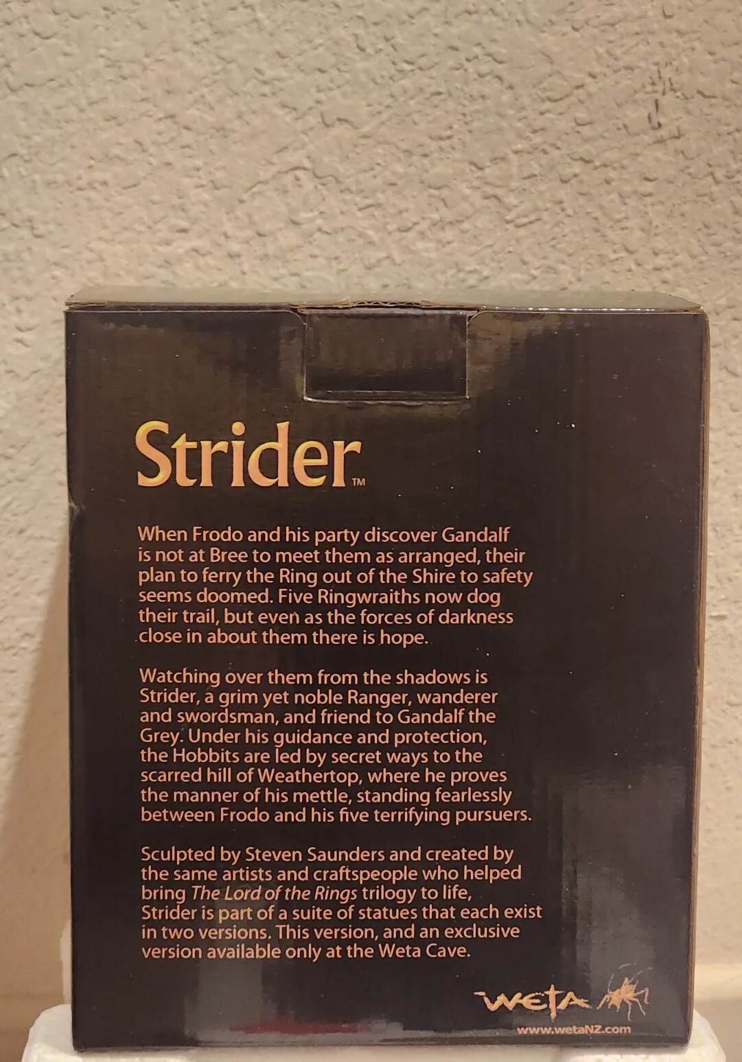 Weta Lord of the Rings Strider Miniature Statue eBay