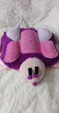 Pillow Pets Dream Lites Purple Pink Butterfly Bug Night Light Plush