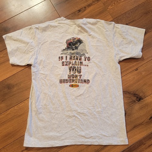 Vintage Jeep Off Road T Shirt 1999 Size L 5A - Picture 5 of 5
