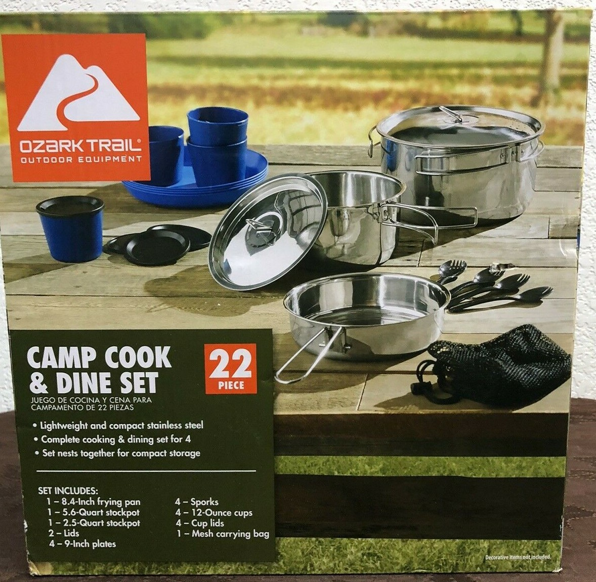 ozark trail cooking set