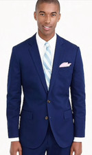J.Crew NWT Ludlow Suit jacket pant in Italian cotton chino Size 34S W28L30