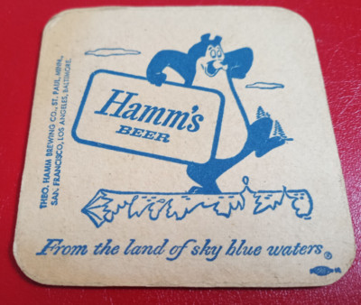Bierdeckel Brewery Theodore Hamm Hamm's Brewing Beer St. Paul Minnesota USA