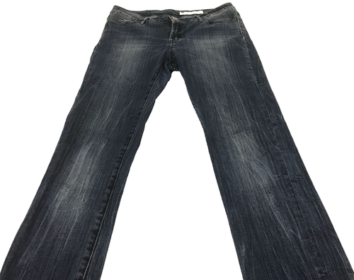 Fox Jeans Size 40 W High Rise Super Skinny Medium Blue Stretch Denim Women's - Picture 3 of 11