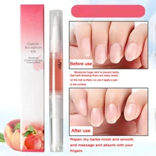 Women 5Pcs Delicious Scents Nail Care Repair Cuticle Cuticle Oil Pen Enriched