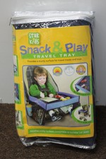 kids snack and play tray