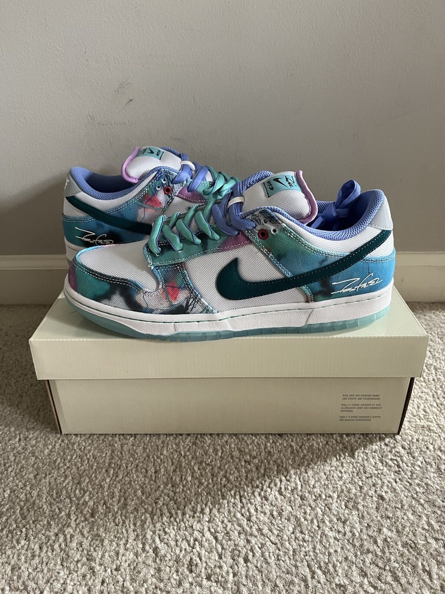 Nike SB Dunk Low Futura Laboratories Bleached Aqua, US Size 10