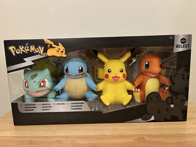 2021 Jazwares Pokemon Select Action Figure Bulbasaur Squirtle