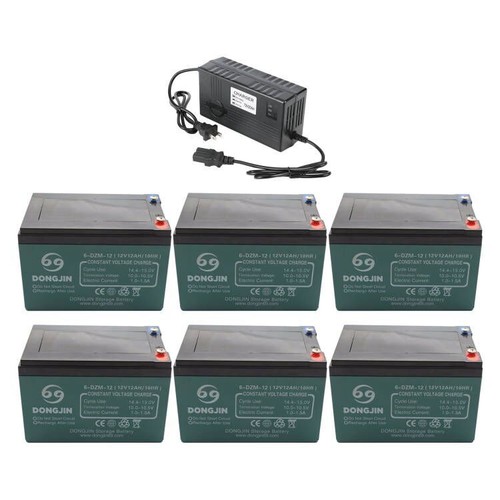 24V 48V 12V 12AH 24AH SLA Battery 6-DZM-12 6-DZM-20 for ATV Quad Dirt bike Buggy - Picture 19 of 42