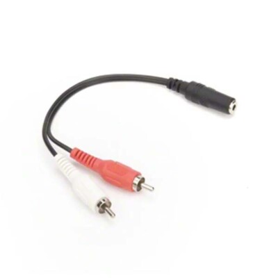 SENNHEISER 3.5mm Jack to Dual RCA Adapter 578872 (B) | eBay