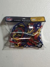 PITTSBURGH STEELERS LOGO BANDZ SILICONE BRACELETS ASSORTED LOGOS FREE SHIPPING