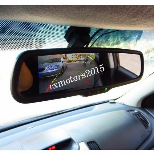 Pantalla LCD de monitor de espejo retrovisor de 4,3" para Honda Accord 2004-07 Fit 2008-11 - Imagen 2 de 4
