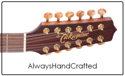 AlwaysHandCrafted Slotted Real BONE NUT handmade for TAKAMINE 12 String Guitar 