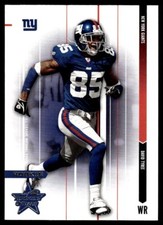 2003 Leaf Rookies & Stars Football David Tyree RC New York Giants #155 NM